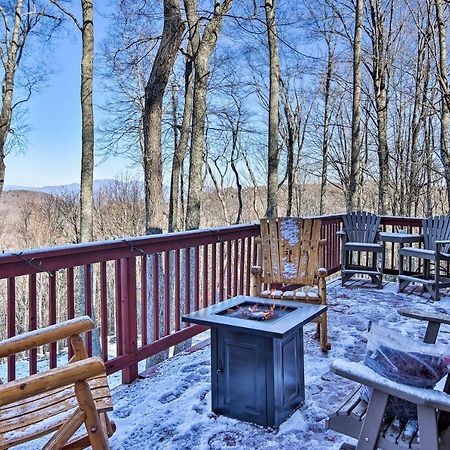 Beech Mountain Cabin Retreat With Hot Tub And Views! מראה חיצוני תמונה