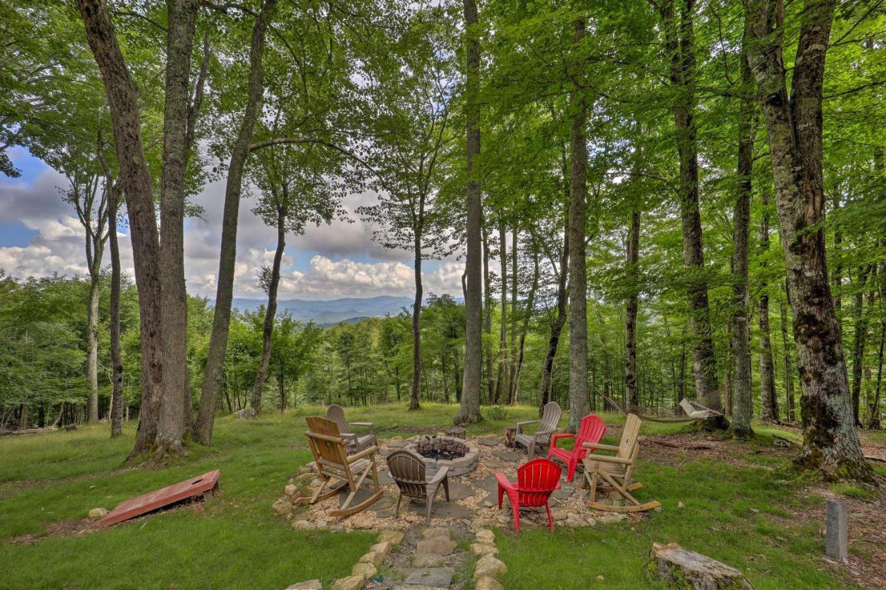 Beech Mountain Cabin Retreat With Hot Tub And Views! מראה חיצוני תמונה