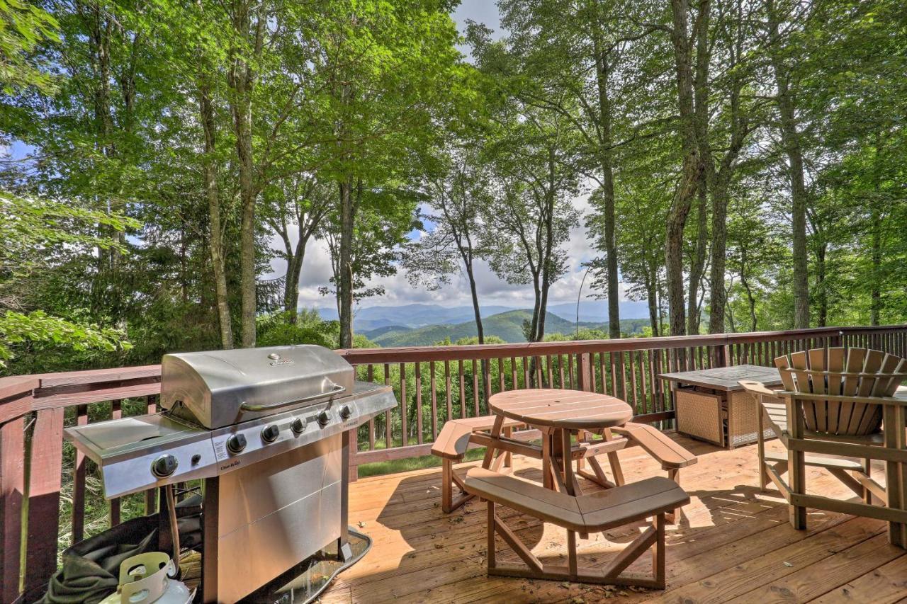 Beech Mountain Cabin Retreat With Hot Tub And Views! מראה חיצוני תמונה